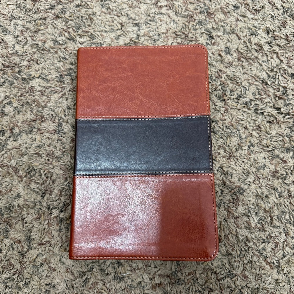 Barbour KJV Study Bible King James Version Two-Tone Brown Faux Leather 5212
